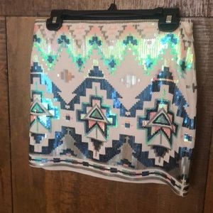 Sequin Skirt